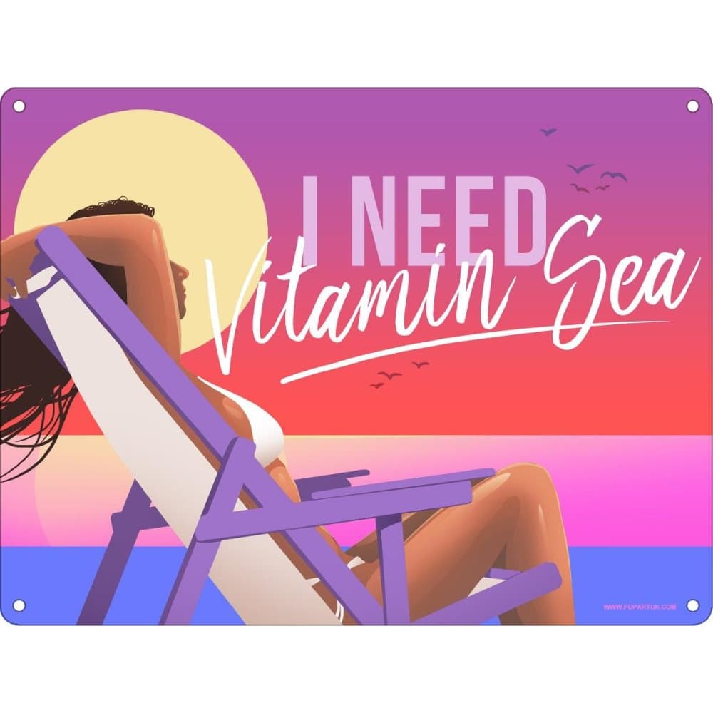 Grindstore I Need Vitamin Sea Mini Plaque