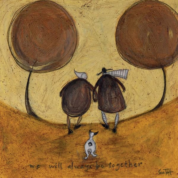 Sam Toft We Will Always Be Together Wooden Plaque