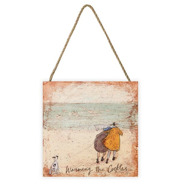 Sam Toft Varmende kammuslinger træplakette Multicoloured One Size