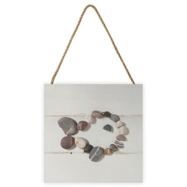 Ian Winstanley Wooden Fish Plaque Off White One Size