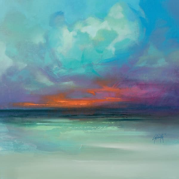 Scott Naismith Hebridean Tranquility Wooden Plaque