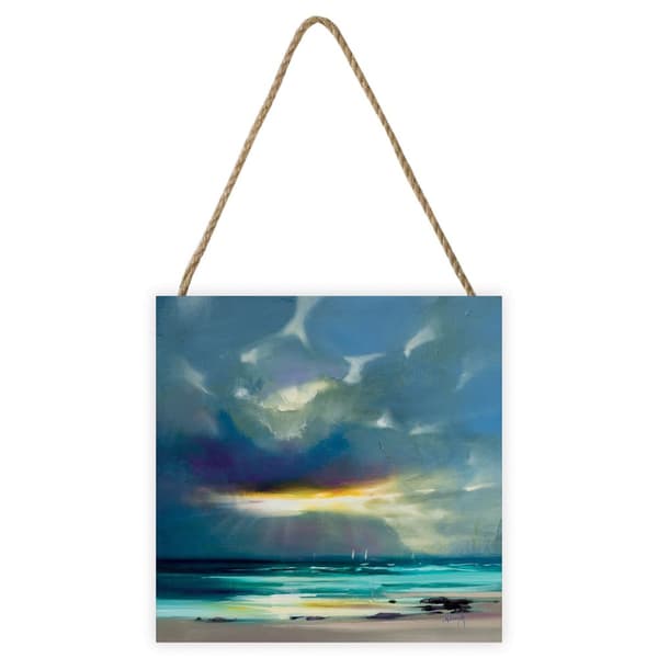 Scott Naismith West Coast Blues II träplakett Blue One Size