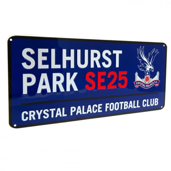 Crystal Palace FC Metal Plaque