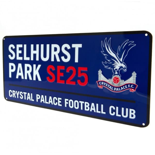 Crystal Palace FC Metal Plaque