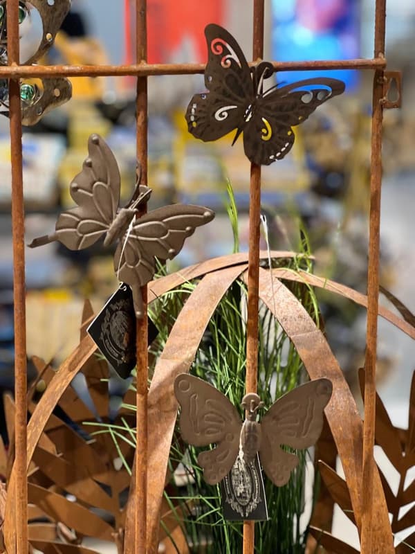 Butterfly metallimagneetti 10 cm
