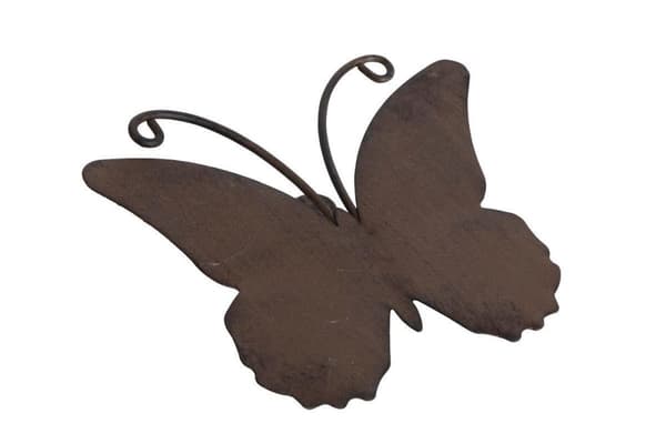 Fjäril Metall Magnet 10 cm