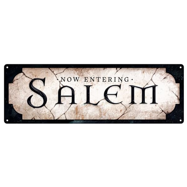 Grindstore Now Entering Salem Slim Plaque Black/Sand One Size