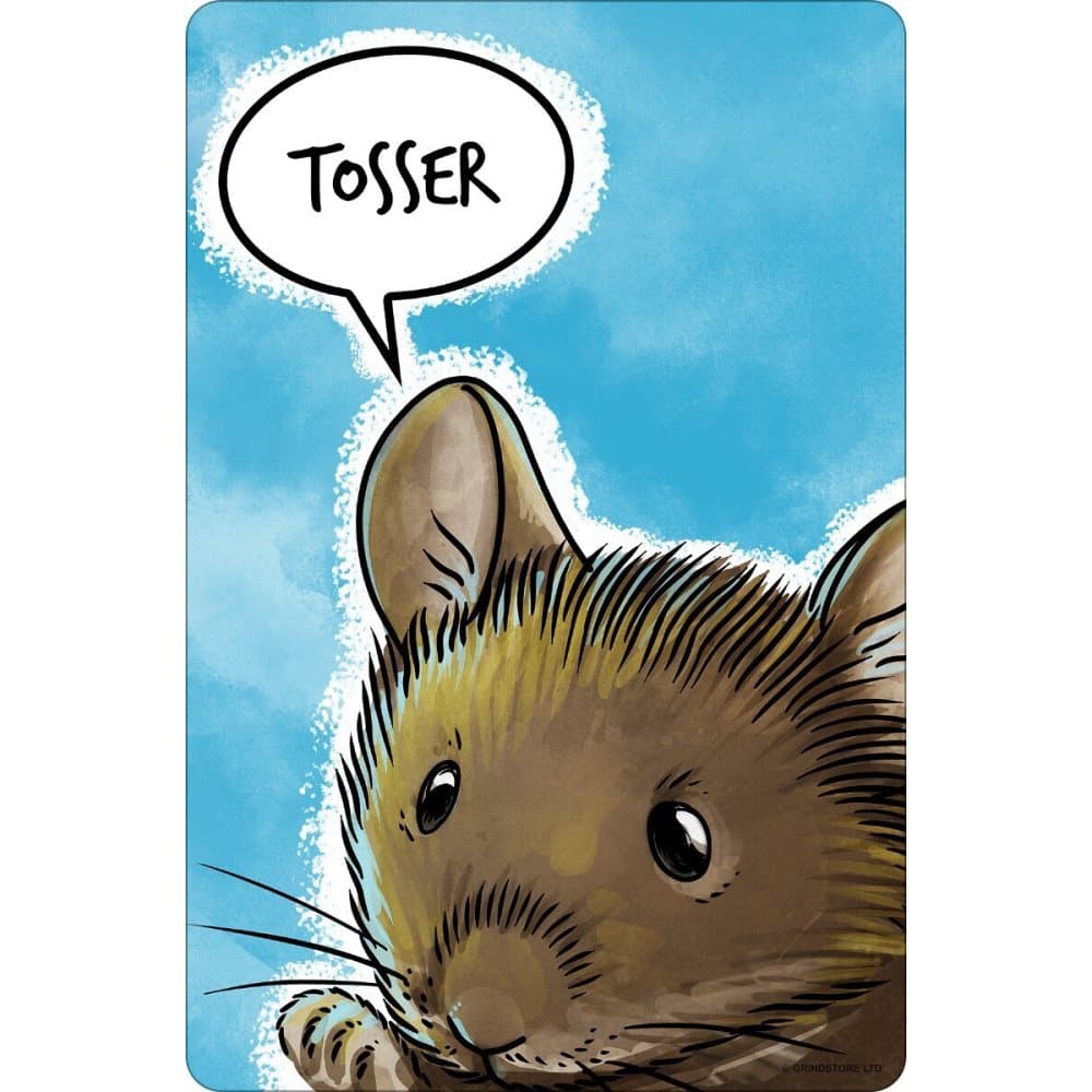 Cute But Abusive Plakett för Tosser