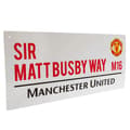 Miniatyrbilde 3 av 3: Manchester United FC Sir Matt Busby Way Street Sign