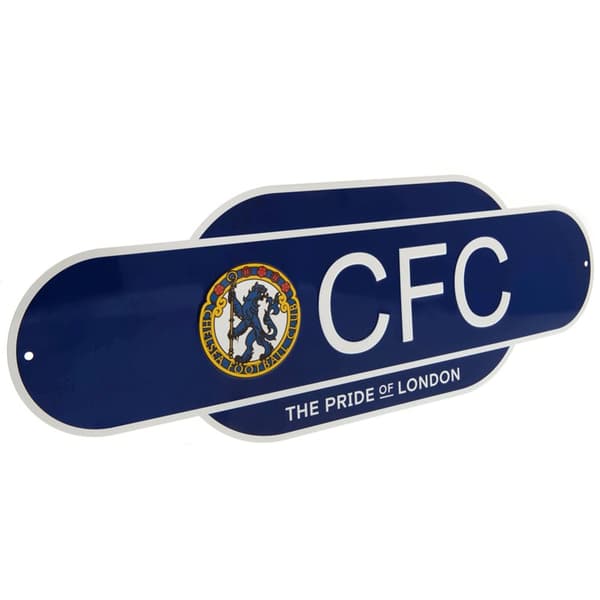 Chelsea FC The Pride Of London Retro Hanging Sign