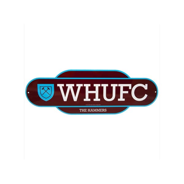 West Ham United FC Retro Years Plaque