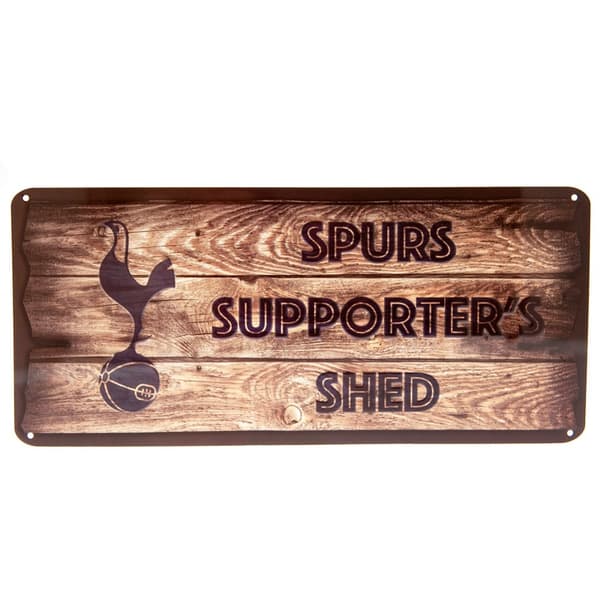 Tottenham Hotspur FC Plakette til støttepartierne i skuret Brown One Size