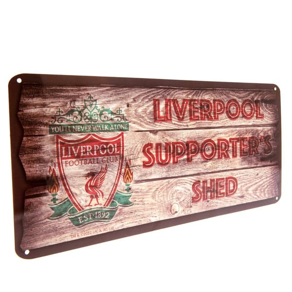 Liverpool FC Supporters Shed Plaque