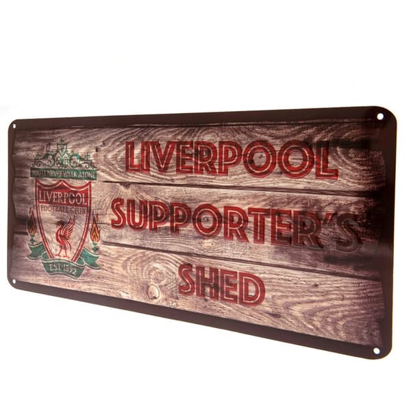 Liverpool FC Supporters Shed Plaque