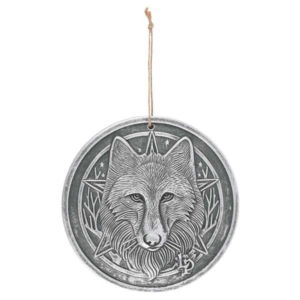 Lisa Parker Wild One Terracotta Plaque Silver One Size