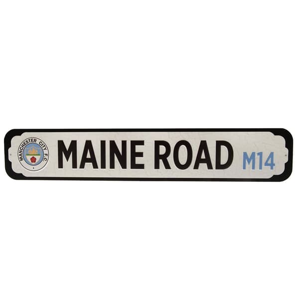 Manchester City FC Deluxe Stadium Plaque Blue/Black/Grey One Size