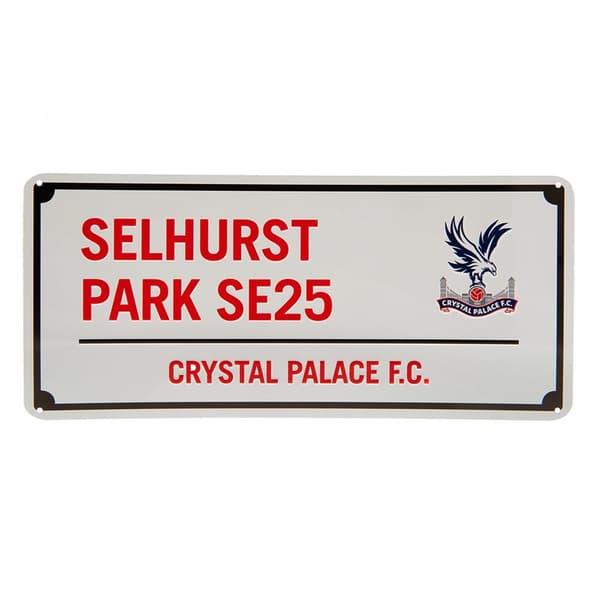 Crystal Palace FC Selhurst Park SE25 Metal Plaque
