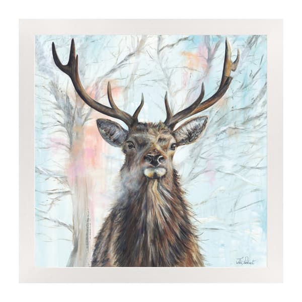 Julia Pankhurst Regal Dawn Träblock Blue/Brown 20cm x 20cm