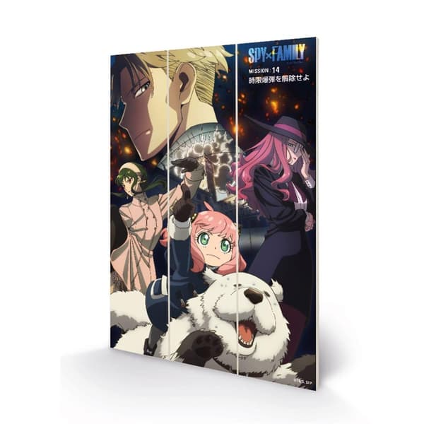 Spy x Family Mission 14 Wooden Micro Print