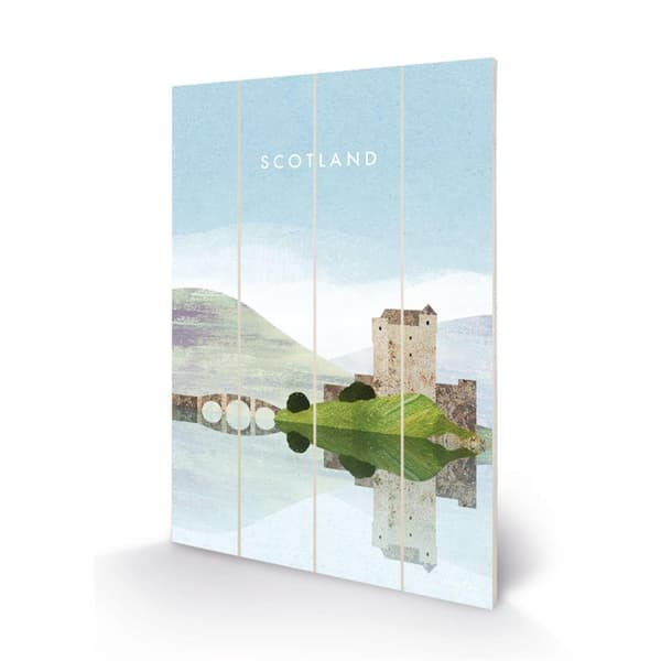 Henry Rivers Scotland Eilean Donan Castle Plaque