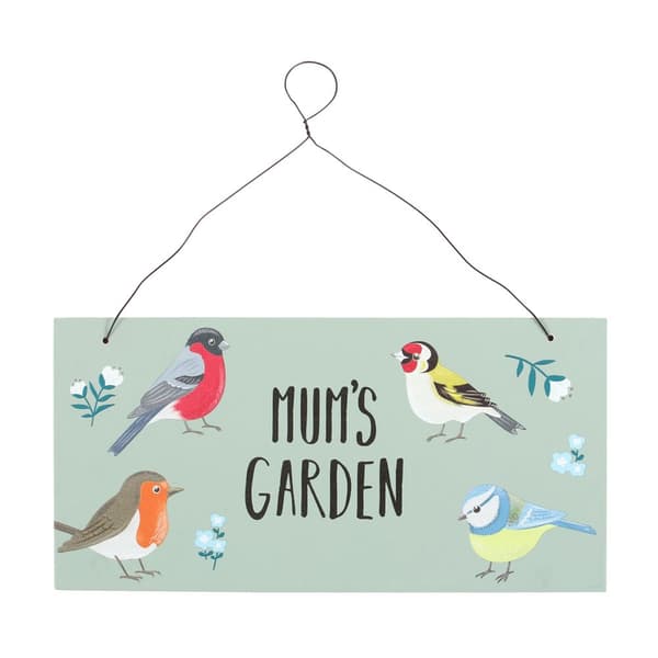 Something Different Mum´s Garden British Birds Sign Multicoloured One Size