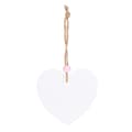 Miniatyrbillede 2 af 3: Something Different Crazy Cat Lady Heart Hanging Sentiment Sign