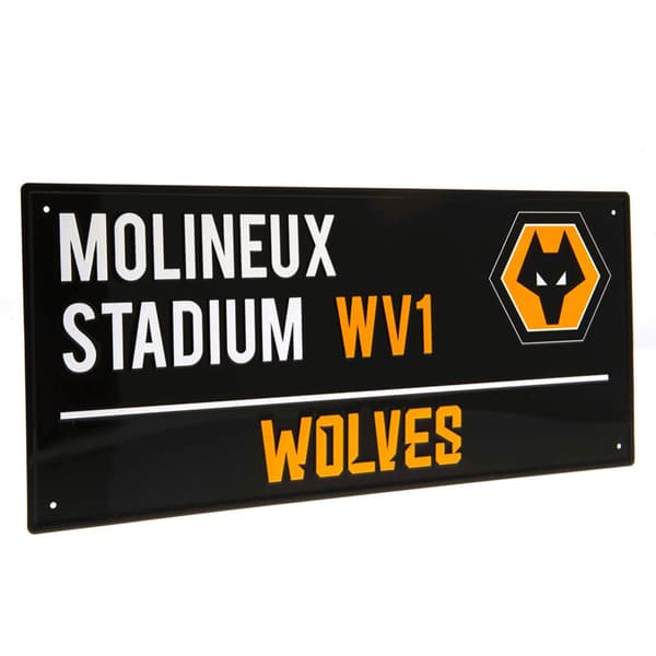 Wolverhampton Wanderers FC Street Sign Plaque