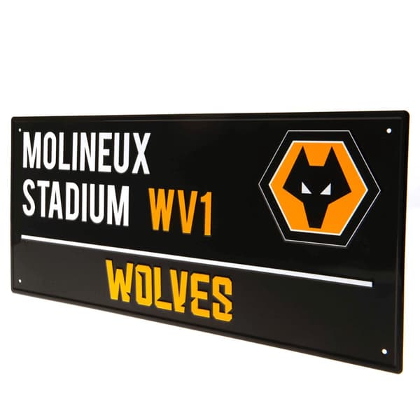 Wolverhampton Wanderers FC Street Sign Plaque