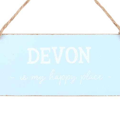 Something Different Devon Is My Happy Place Hanging Sign