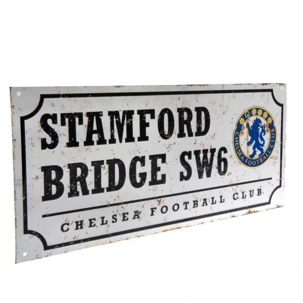 Chelsea Nostalgia Metal Street Sign