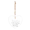 Pikkukuva 1 / 3: Something Different Friendship Is... Heart Hanging Sentiment Sign