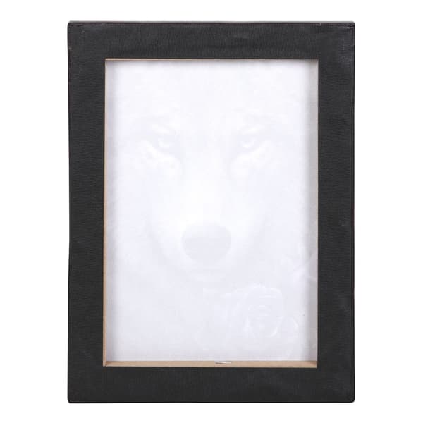 Spiral Direct Canvas Wolf Roses Plaque