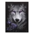 Miniatyrbilde 1 av 2: Spiral Direct Canvas Wolf Roses Plaque