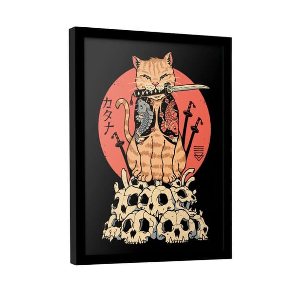 Vincent Trinidad Catana Dödskallar Träplatta Multicoloured 59cm x 40cm