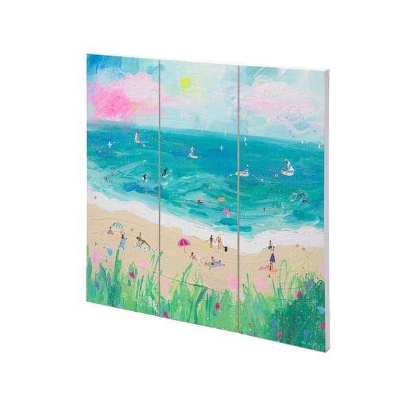 Mary Donald The Best Day Square Plaque Multicoloured 30cm x 30cm