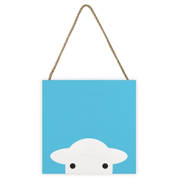 Herdy Peep Wood Plaque