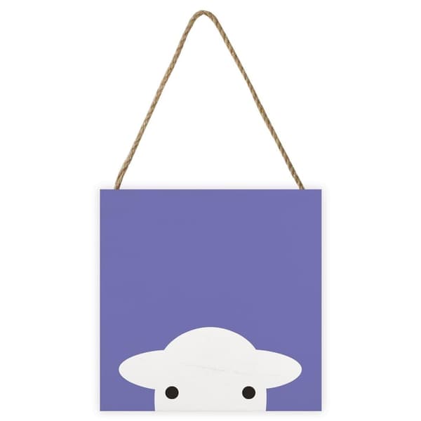 Herdy Peep Wood Plaque