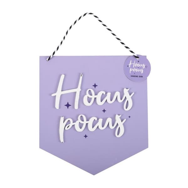 Something Different Hocus Pocus hängande skylt Purple One Size