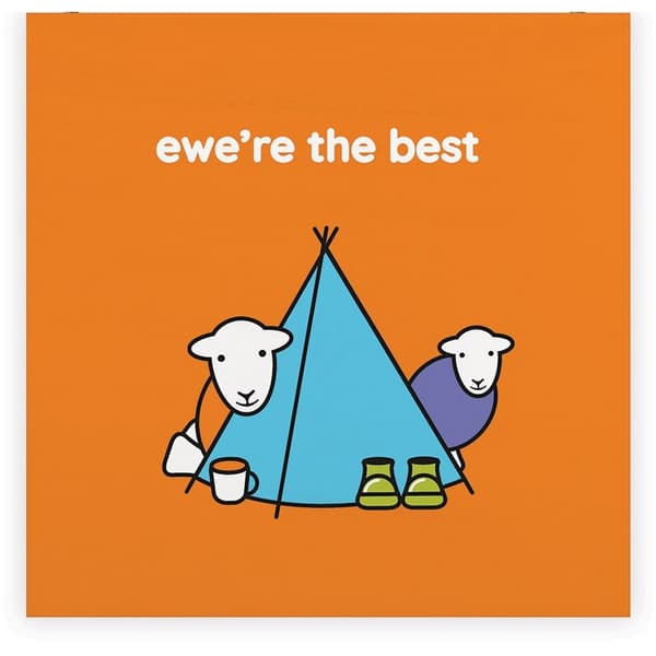 Herdy Ewe´re The Best I Plaque