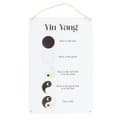 Miniatyrbillede 1 af 3: Something Different Tin Yin Yang Hanging Sign