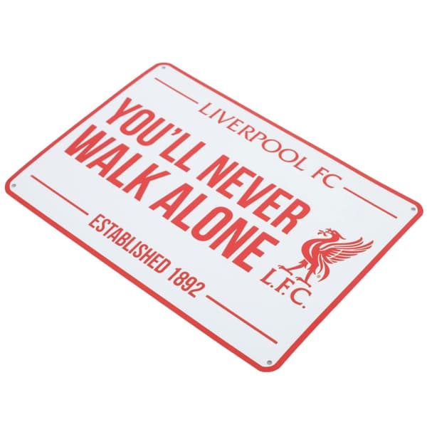 Liverpool FC You´ll Never Walk Alone Crest Plaque