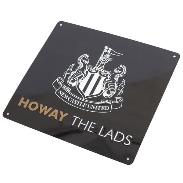 Newcastle United FC Howay The Lads Tunnel Sign