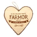 Miniatyrbild 1 av 3: Hjärta Trä Farmor wooden heart