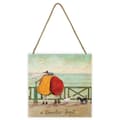 Miniatyrbilde 1 av 2: Sam Toft A Romantic Tryst Wooden Plaque