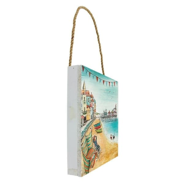 Joe Ramm Cooling Off Wood Plaque