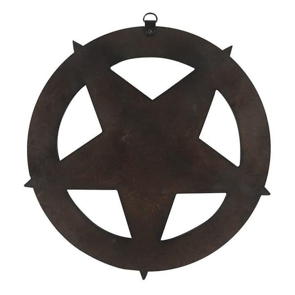 30cm Pentagram m Keltiska detaljer i Trä. Väggprydnad