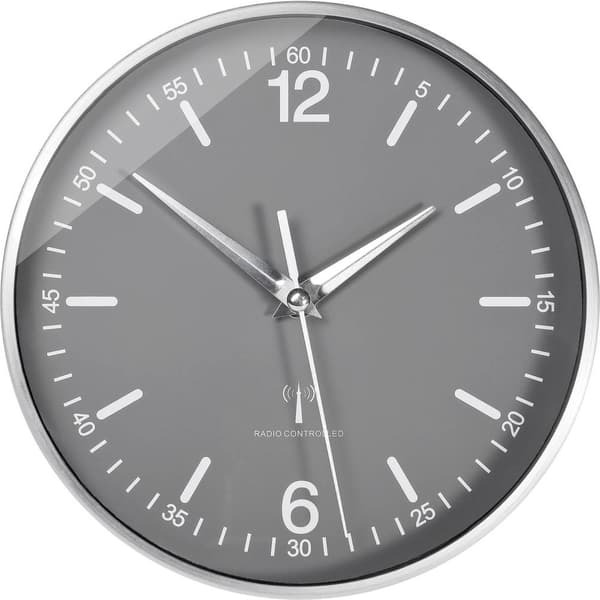 TFA Dostmann 60.3503 DCF Väggklocka 19.5 cm x 5 cm Aluminium