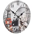 Miniatyrbillede 3 af 6: vidaXL vægur i vintagestil Marilyn Monroe 30 cm
