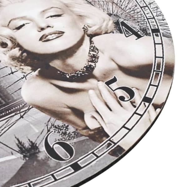 vidaXL vægur i vintagestil Marilyn Monroe 30 cm