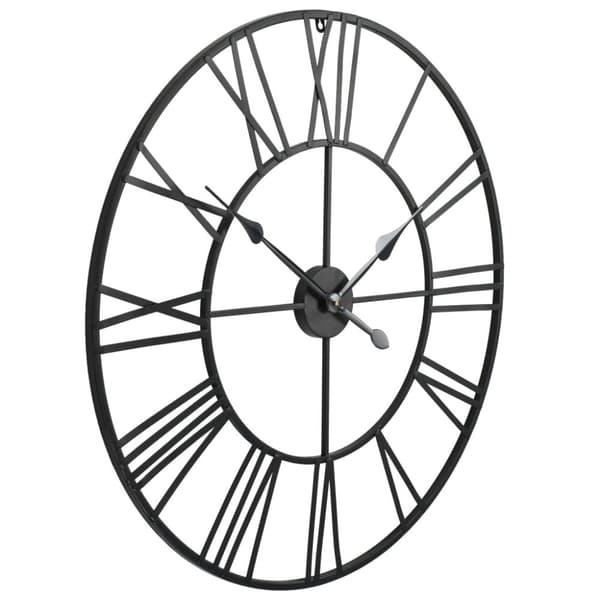 vidaXL vægur i vintagestil kvarts-urværk metal 80 cm XXL